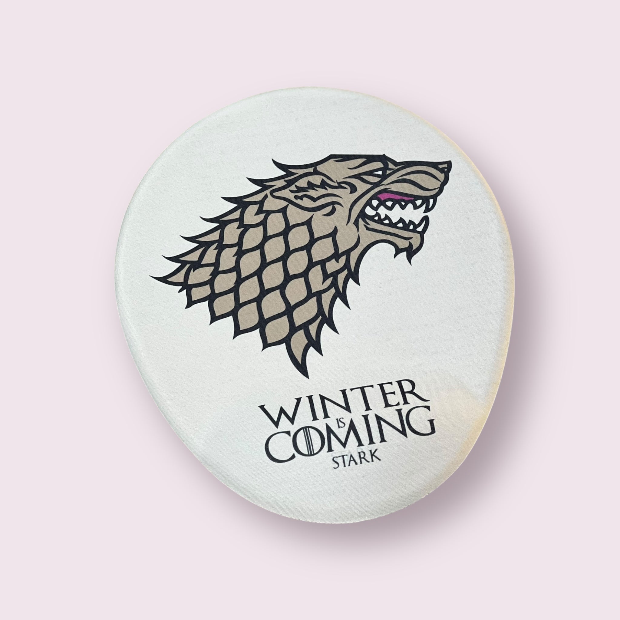 Game of Thrones "Winter is Coming" Bilek Destekli Yuvarlak Mouse Pad