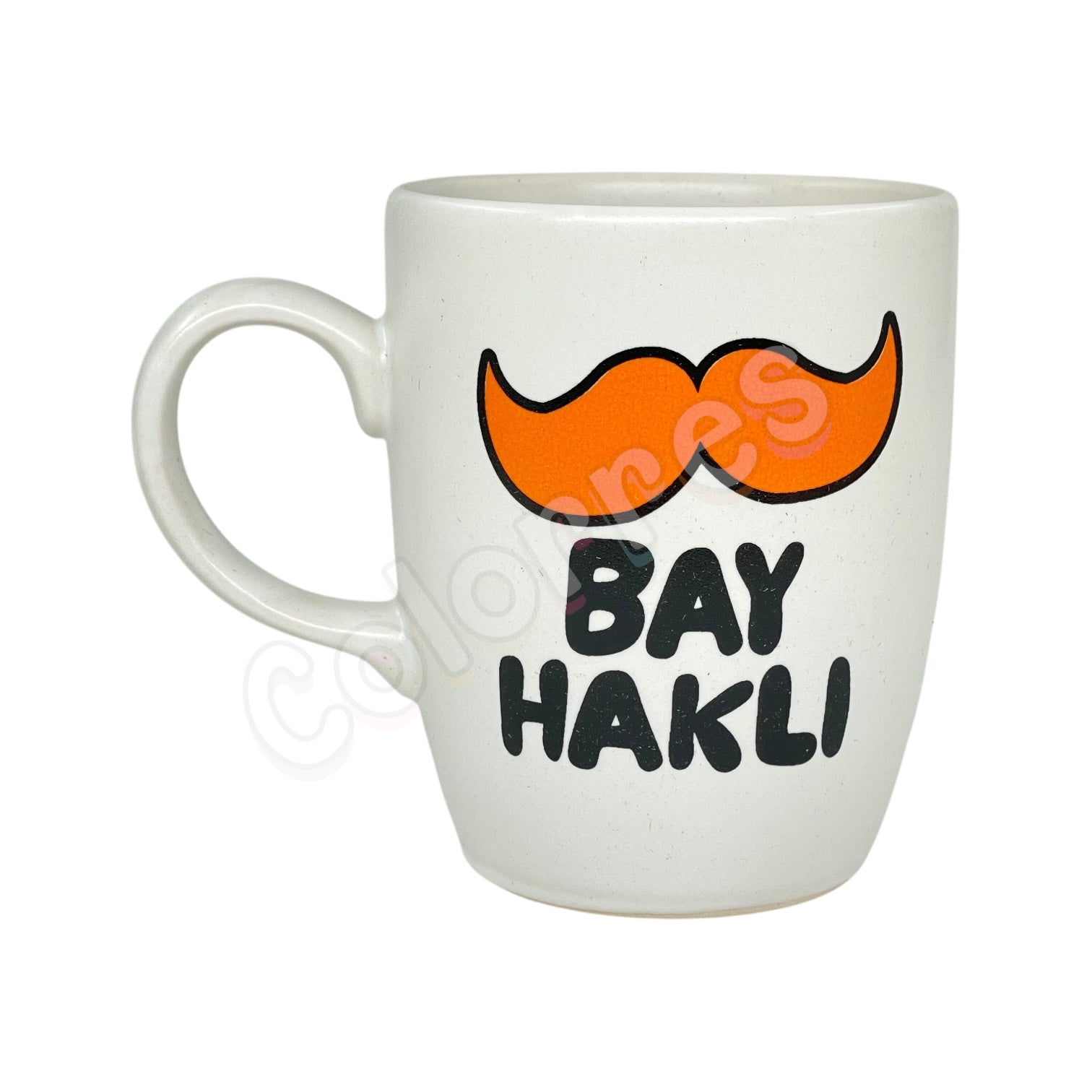 Bay Haklı - Oval Krem Kupa