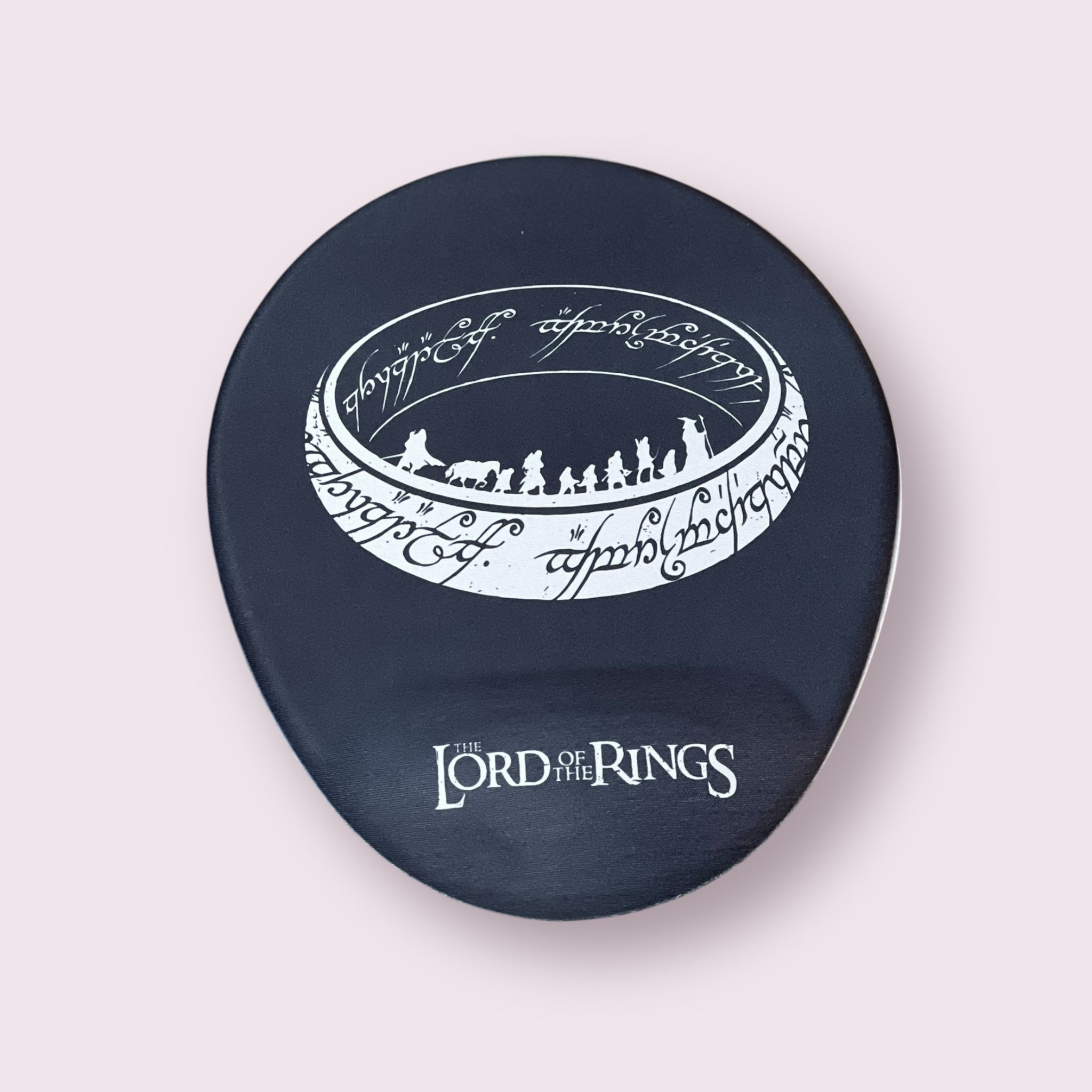 Yüzüklerin Efendisi "Yüzük" Bilek Destekli Yuvarlak Mouse Pad - Lotr