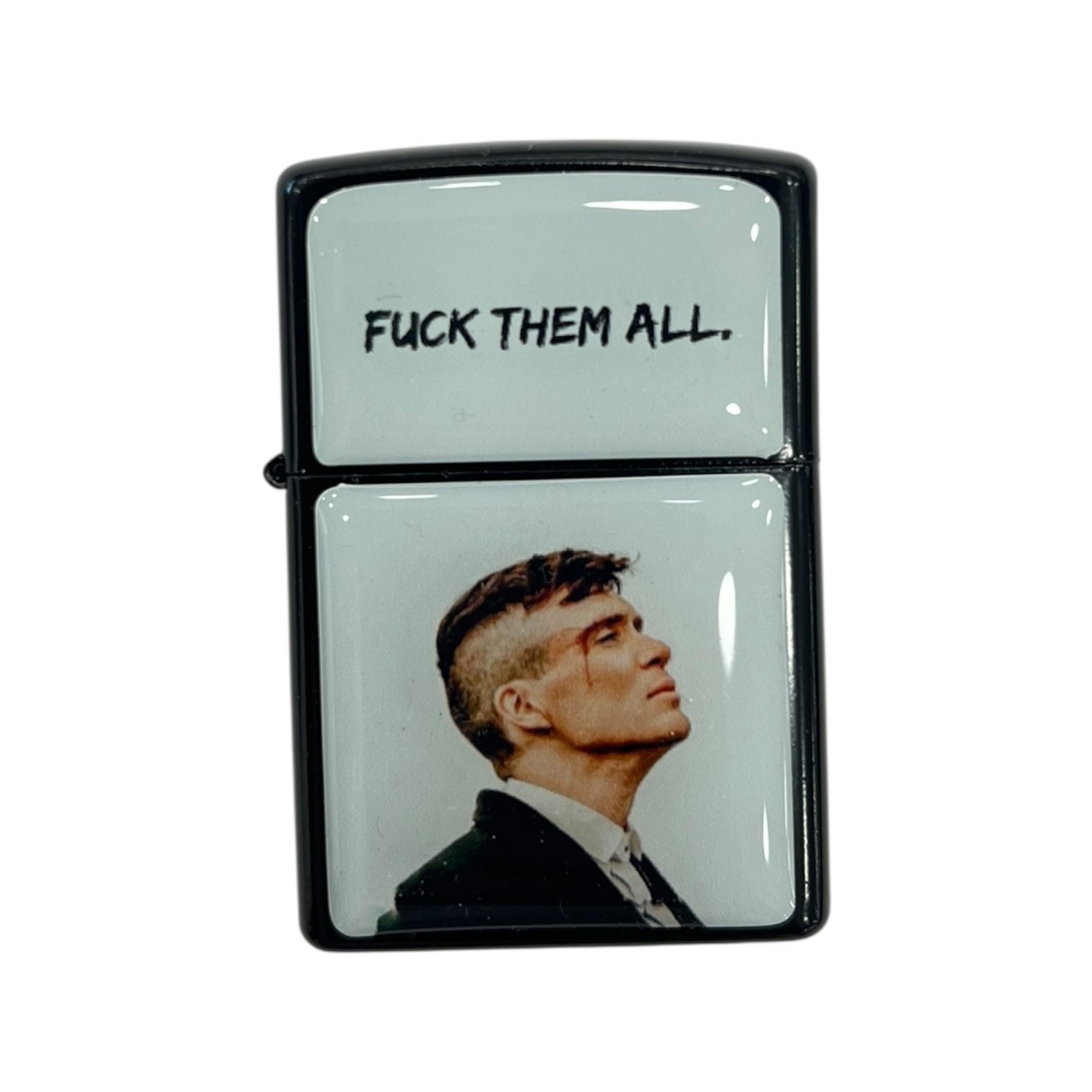 Peaky Blinders - Thomas Shelby “Fck Them All” Metal Çakmak