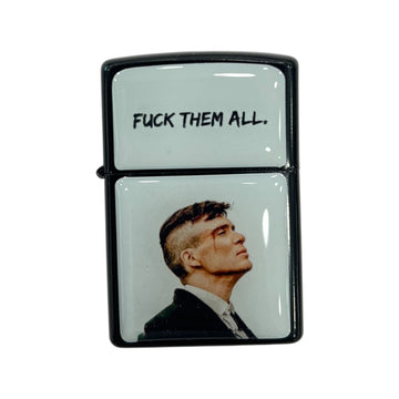 Peaky Blinders - Thomas Shelby “Fck Them All” Metal Çakmak
