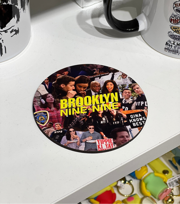 Brooklyn 99 Ahşap Bardak Altlığı