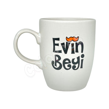 Evin Beyi - Oval Krem Kupa