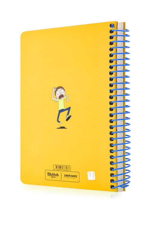 Rick & Morty Sarı Butik Defter