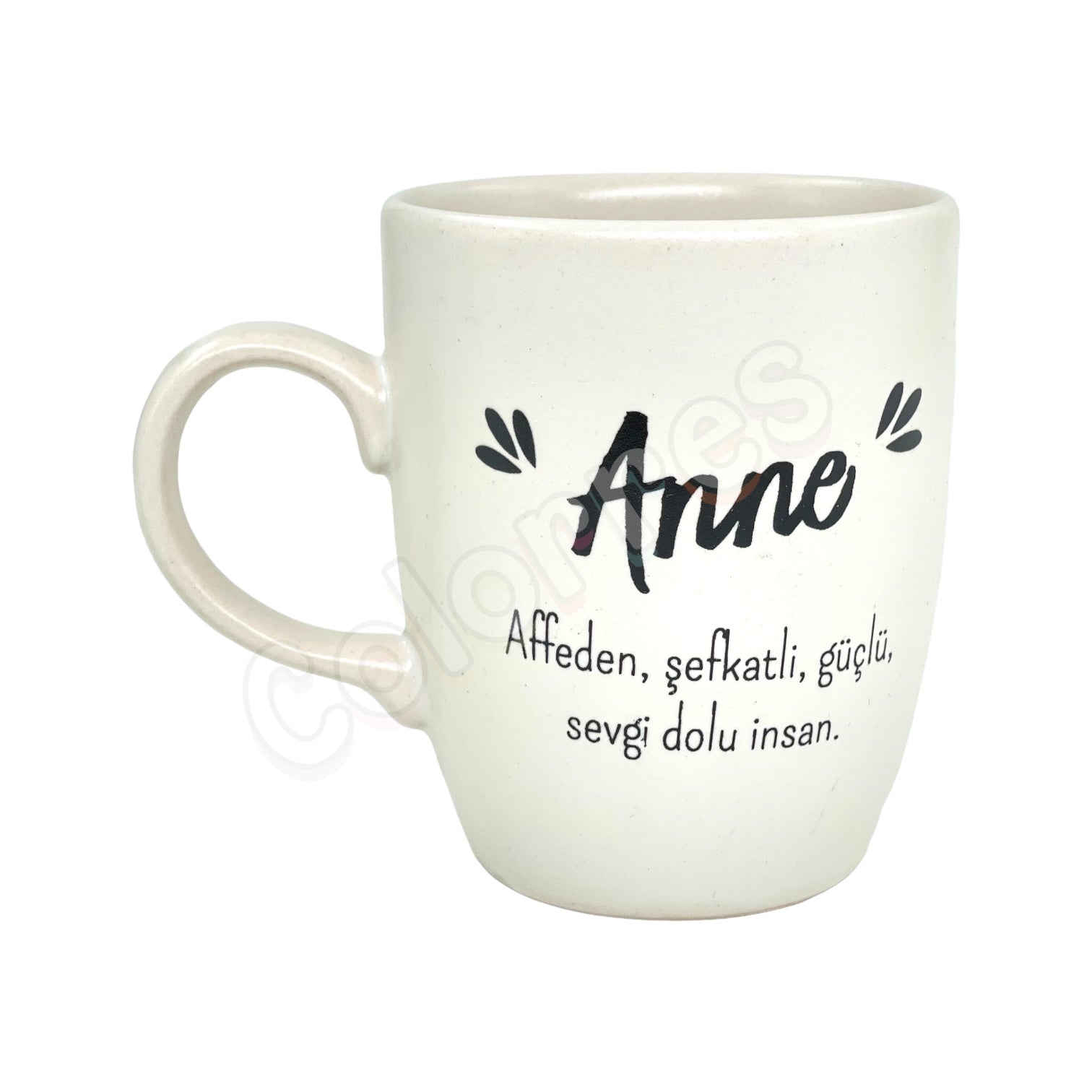 Anne - Oval Krem Kupa