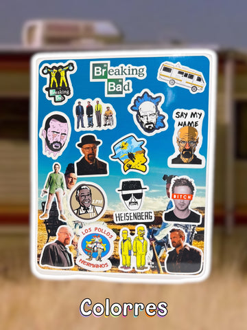 Breaking Bad Sticker Seti 14x17cm