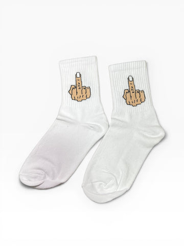 Middle Finger Unisex Çorap