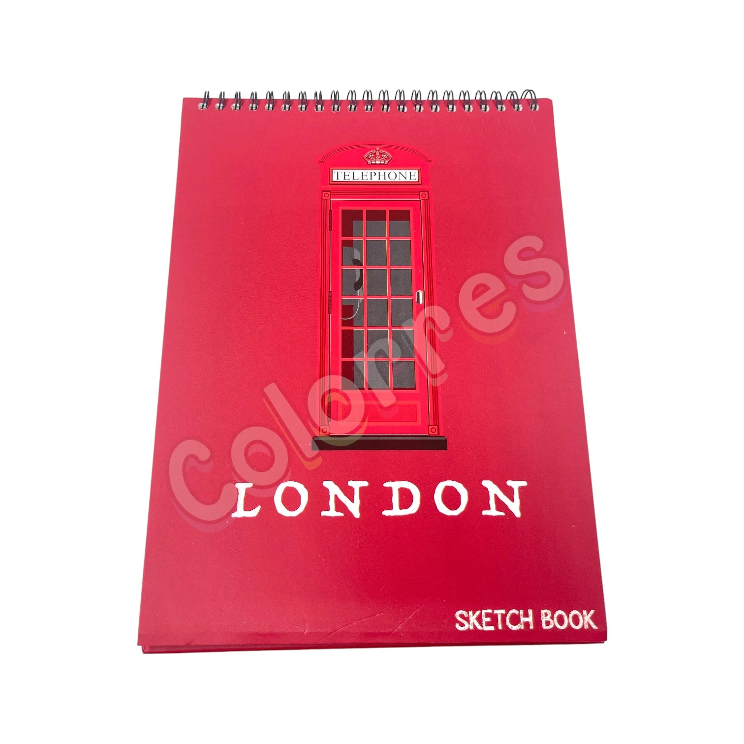 London Telephone Spiralli Sketchbook 27x19 cm