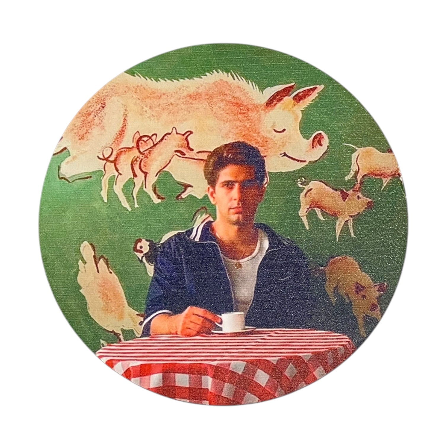 The Sopranos - Christopher Moltisanti Ahşap Bardak Altlığı