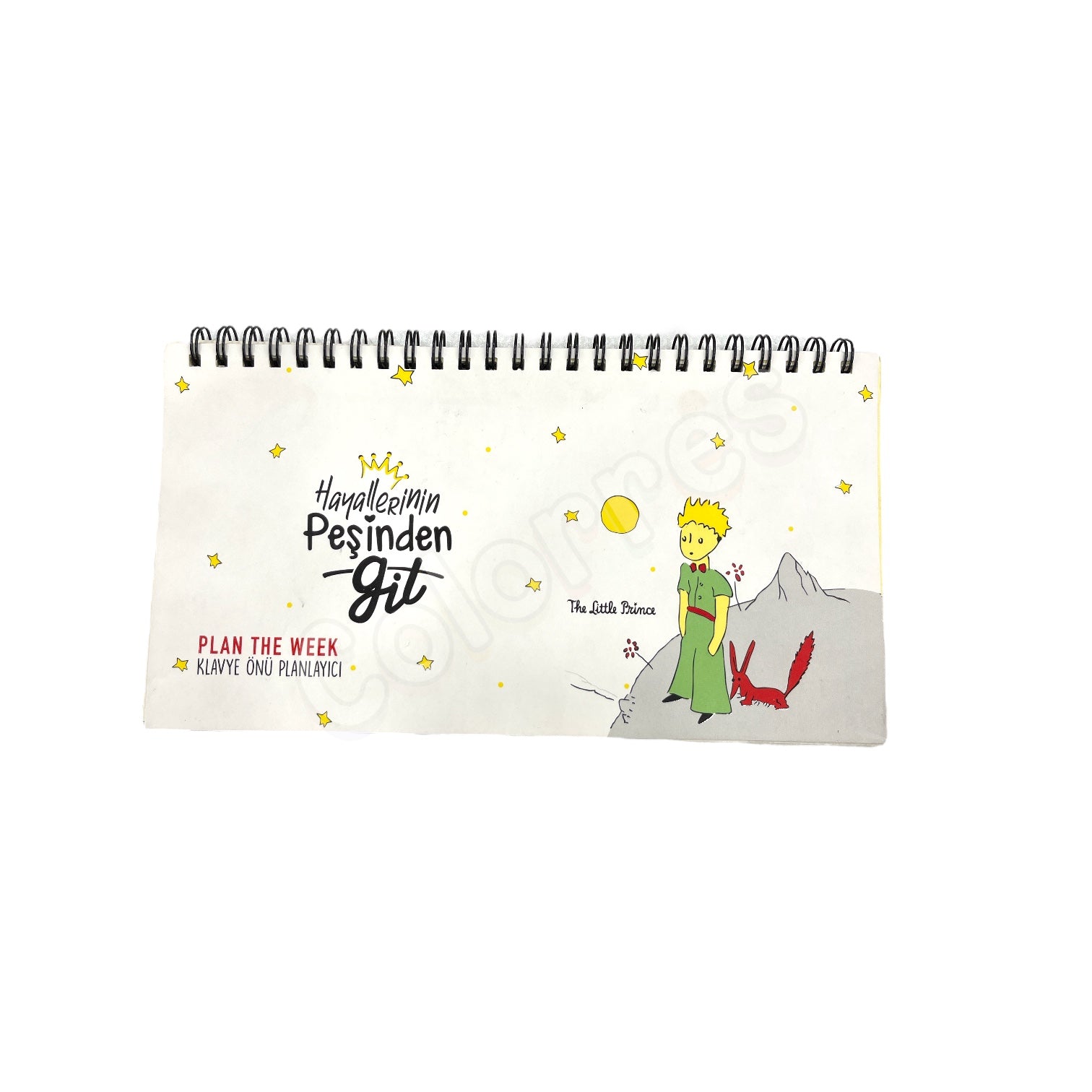 Little Prince Yatay Spiralli Klavye Önü Planlayıcı