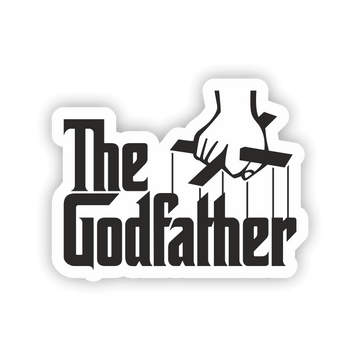 The Godfather Sticker 8x6 cm