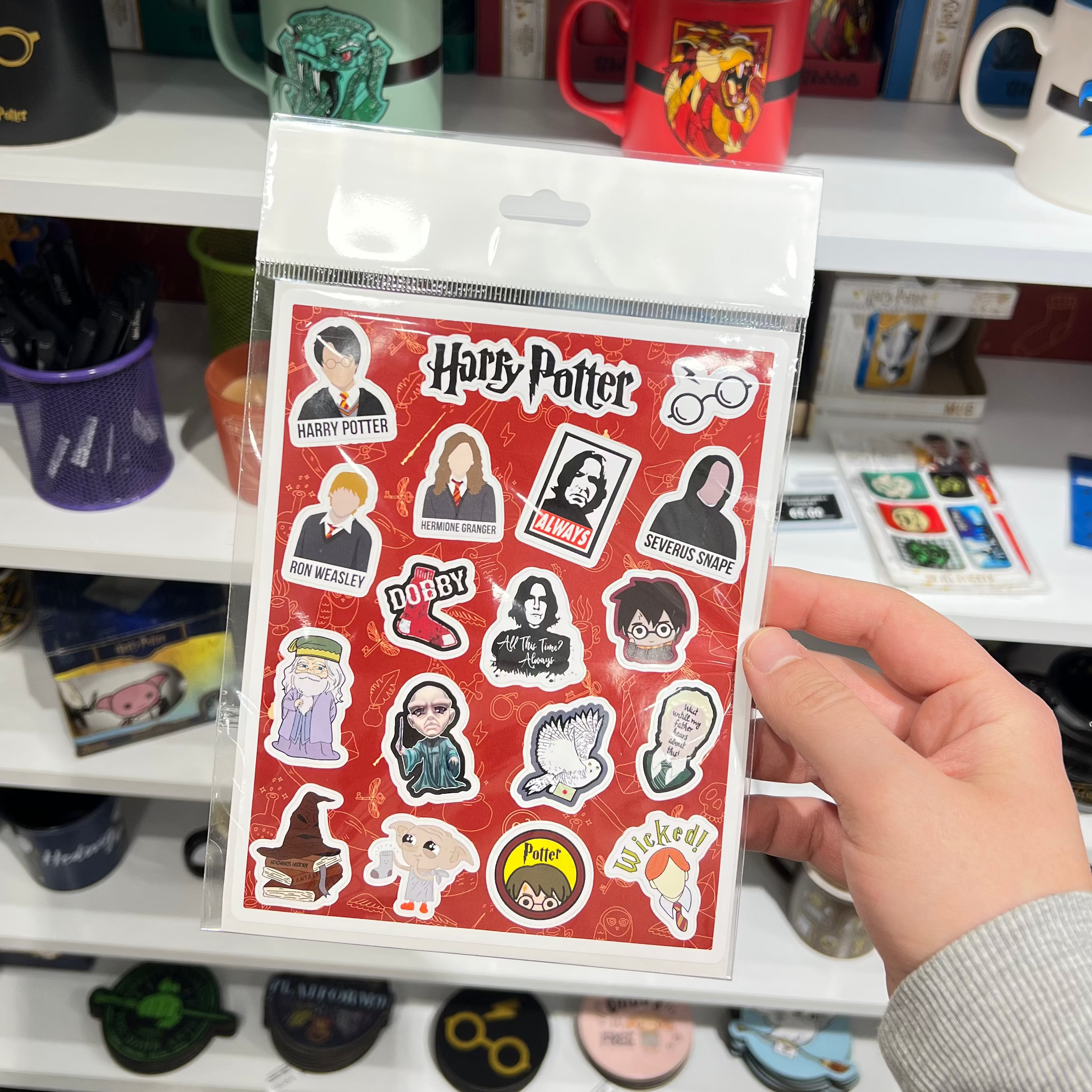 Hogwarts Sticker Seti 14x17cm