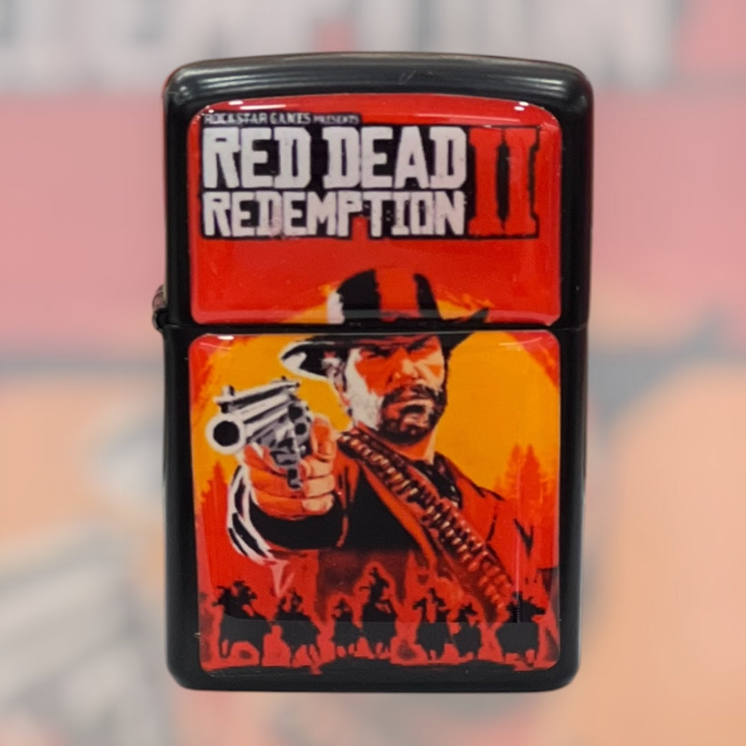 Red Dead Redemption 2 Metal Benzinli Çakmak - RDR2
