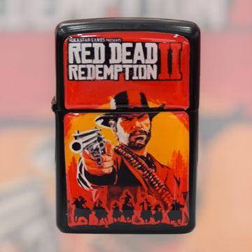 Red Dead Redemption 2 Metal Benzinli Çakmak - RDR2
