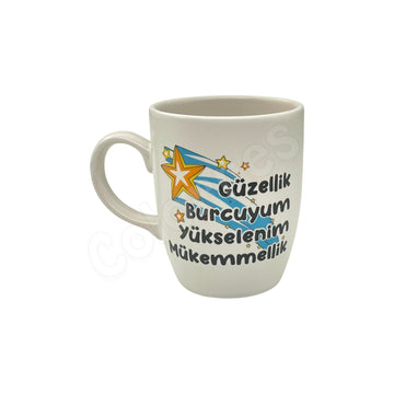 Güzellik Burcuyum - Oval Krem Kupa