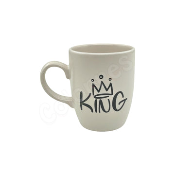 King - Oval Krem Kupa