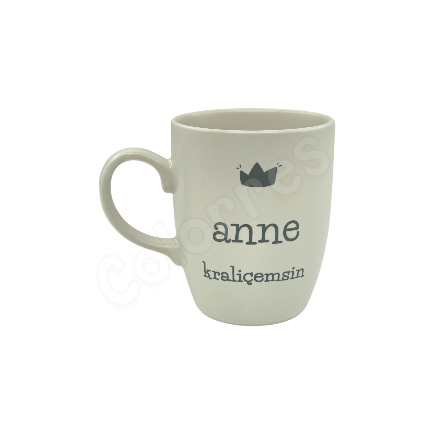 Anne Kraliçemsin - Oval Krem Kupa