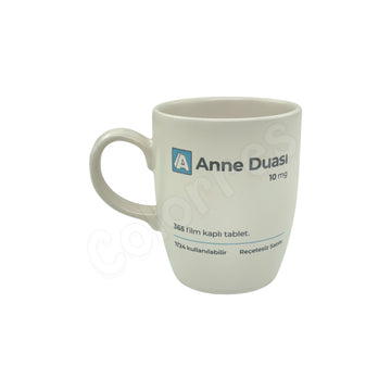 Anne Duası - Oval Krem Kupa