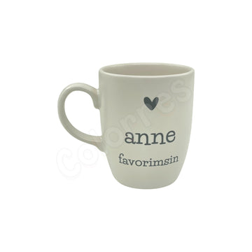 Anne Favorimsin - Oval Krem Kupa