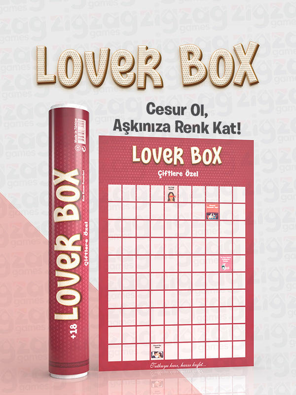 Lover Box +18  Kazı Kazan Posteri