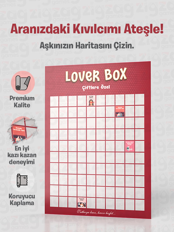 Lover Box +18  Kazı Kazan Posteri