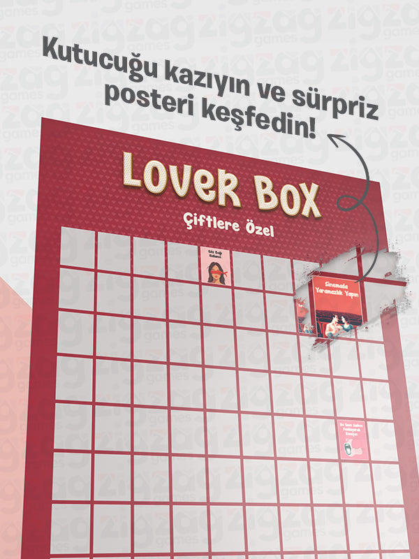 Lover Box +18  Kazı Kazan Posteri