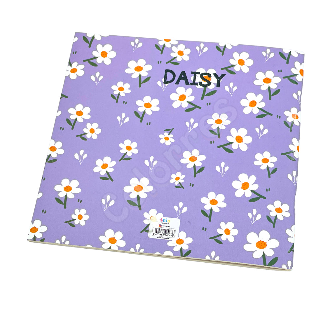 Daisy Kare Defter 21x21 cm Çizgili Terzi Dikişli
