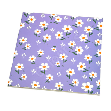 Daisy Kare Defter 21x21 cm Çizgili Terzi Dikişli