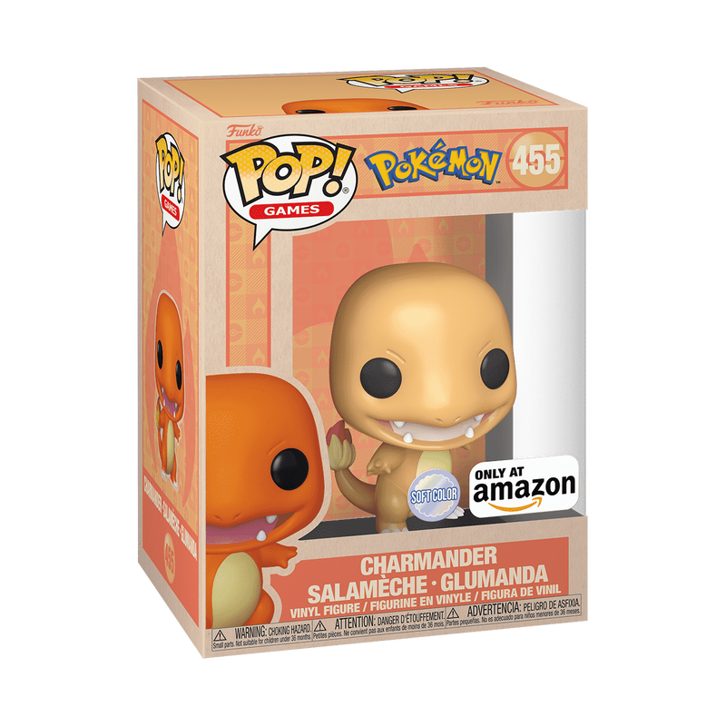 Funko Pop! - Pokémon Charmander (Soft Color) - Special Edition - 455