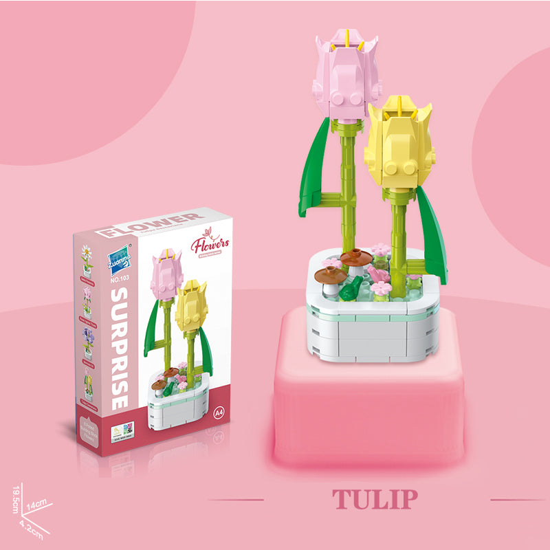 Zuanma - Flowers Brick Series