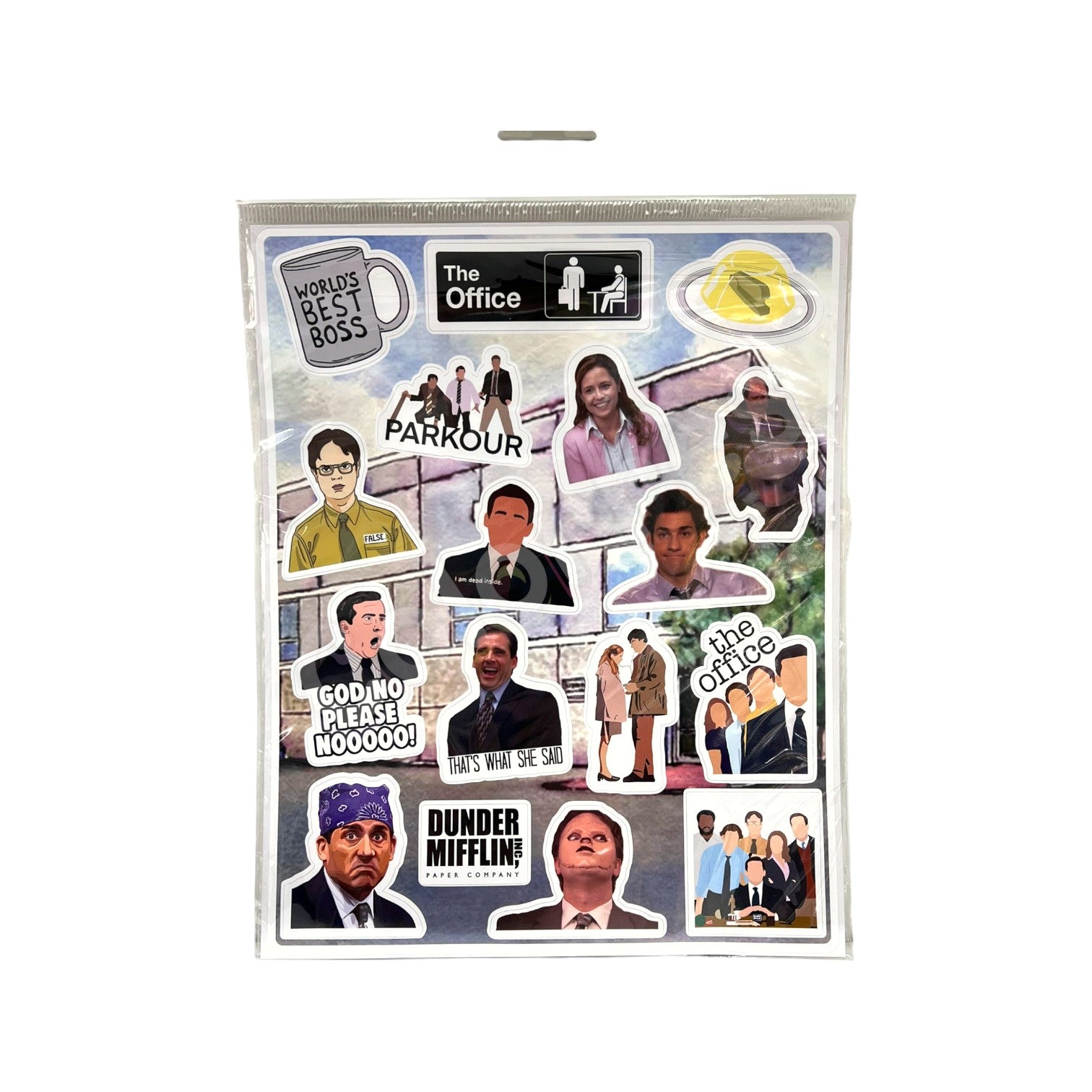 The Office Sticker Seti 14x17cm – Colorres