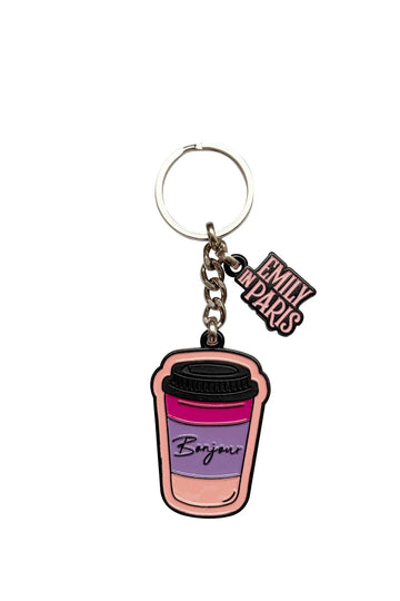 Emily in Paris Coffe Anahtarlık