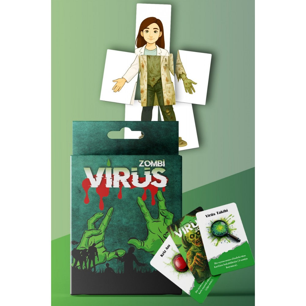 Virüs Zombi Kart Oyunu