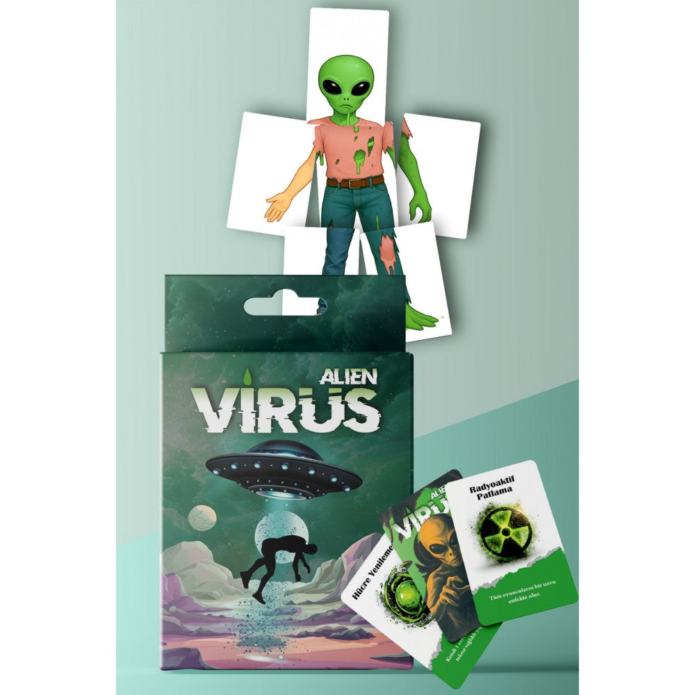Virüs Alien Kart Oyunu