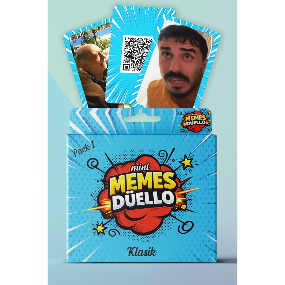 Memes Düello Mini Klasik 1. Pack Kart Oyunu