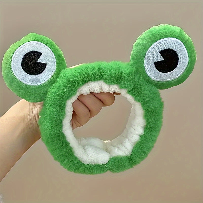 Pörtlek Kurbağa Peluş Saç Bandı