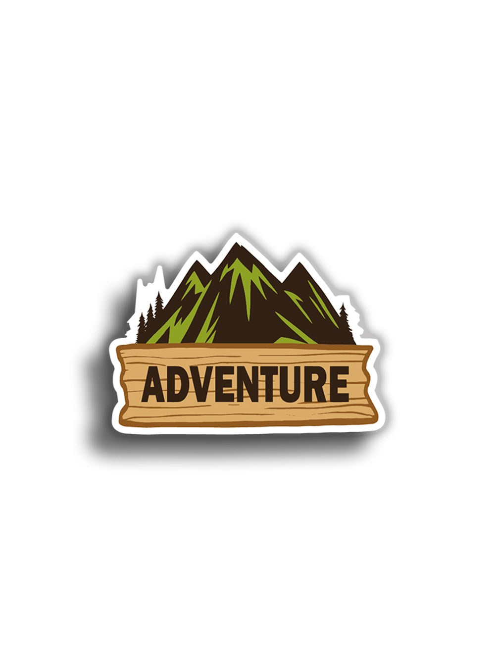 Adventure 10x7 cm Sticker