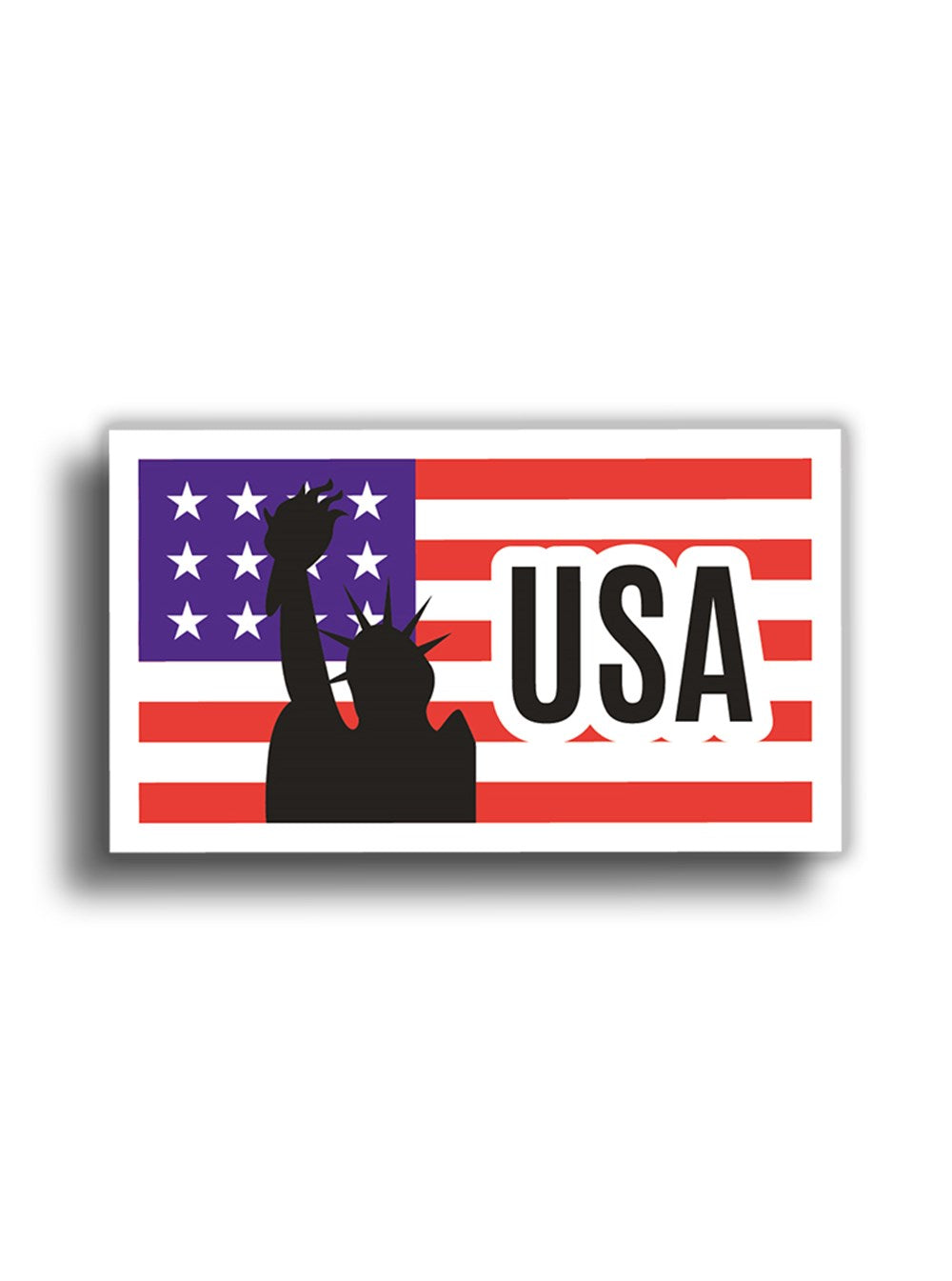 Amerika 11x6 cm Sticker