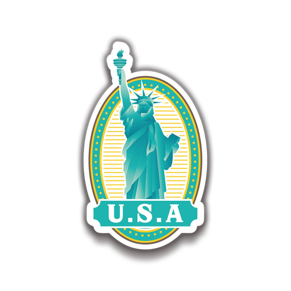 Amerika 8x5 cm Sticker