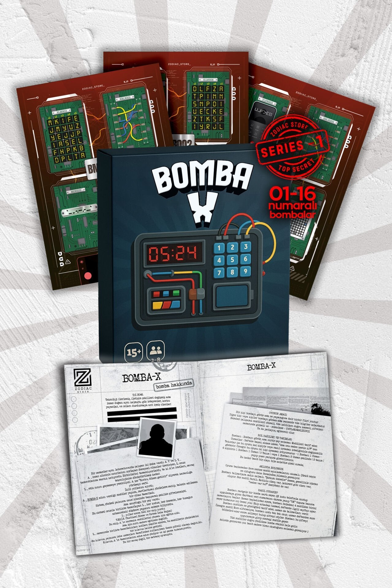Bomba-x Series:1 – Takım Oyunu İle Bombayı Etkisiz Hale Getir!