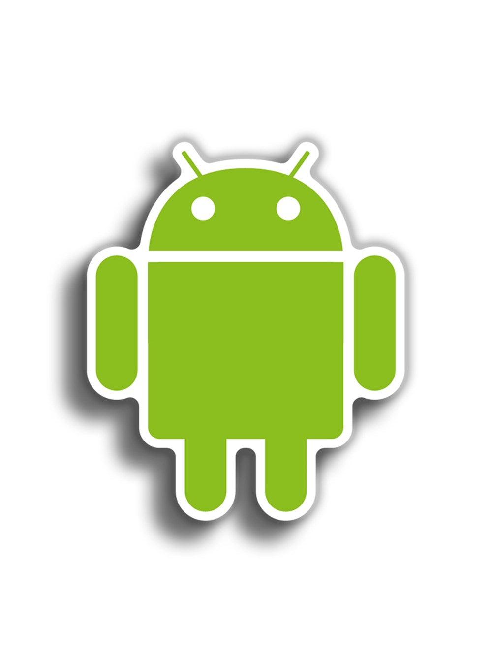 Android 10x6 cm Sticker