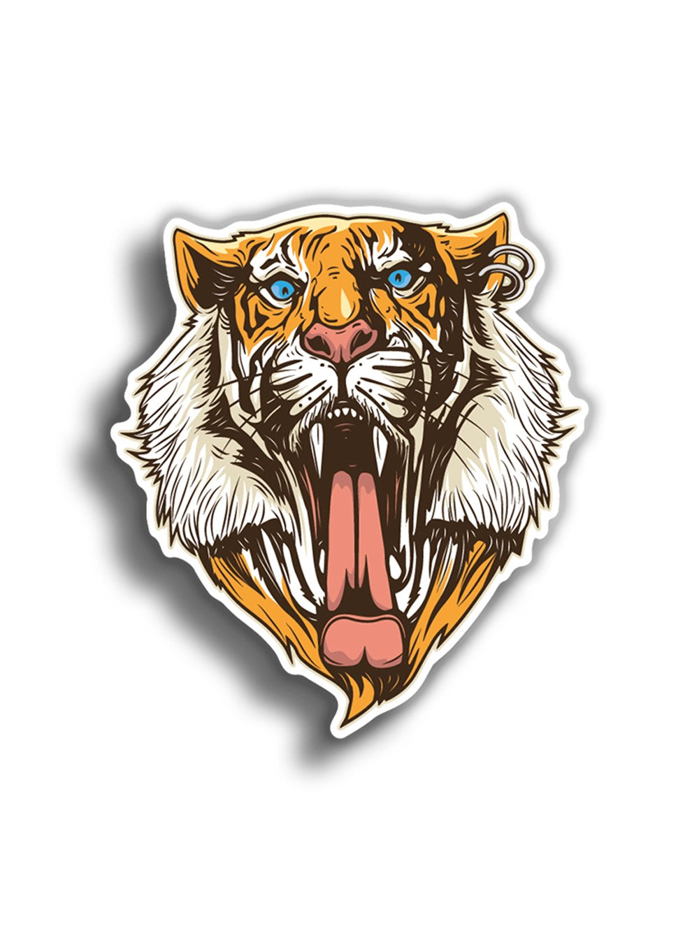 Aslan 10x9 cm Sticker