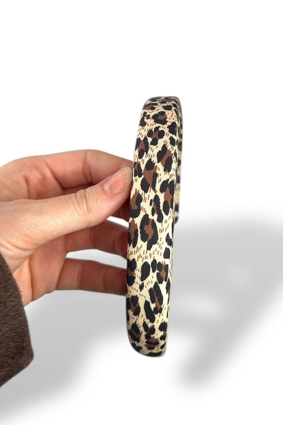 Leopar Desenli Taç Set