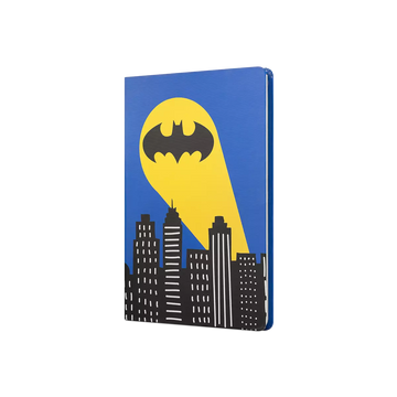 Batman Sert Kapak Butik Defter Mavi