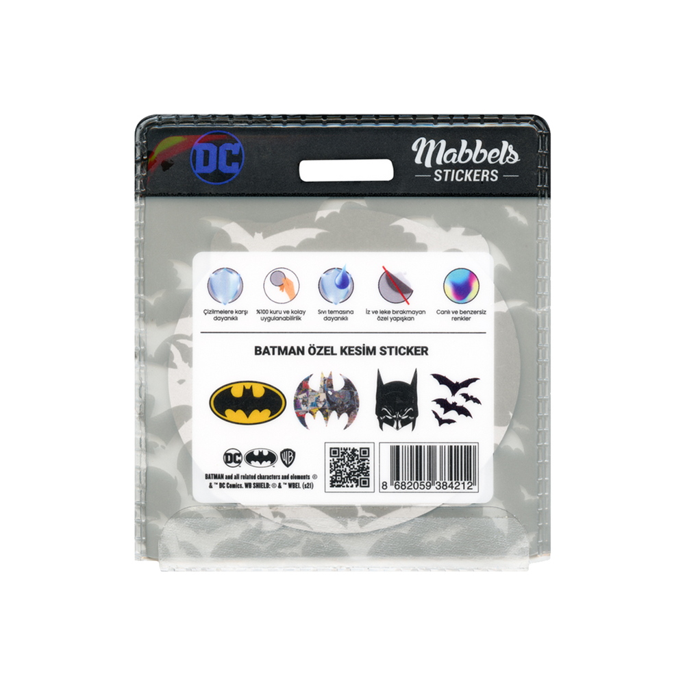 Batman Özel Kesim Sticker Seti