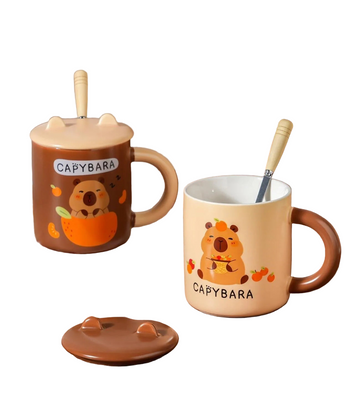 Capybara 3D Seramik Kupa Mug