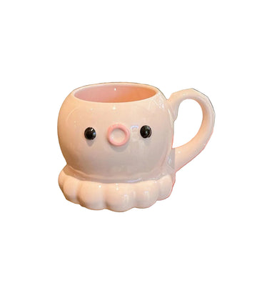 Ahtapot 3D Seramik Kupa Mug
