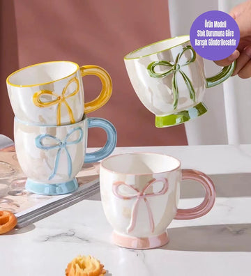 Kurdele 3D Seramik Kupa