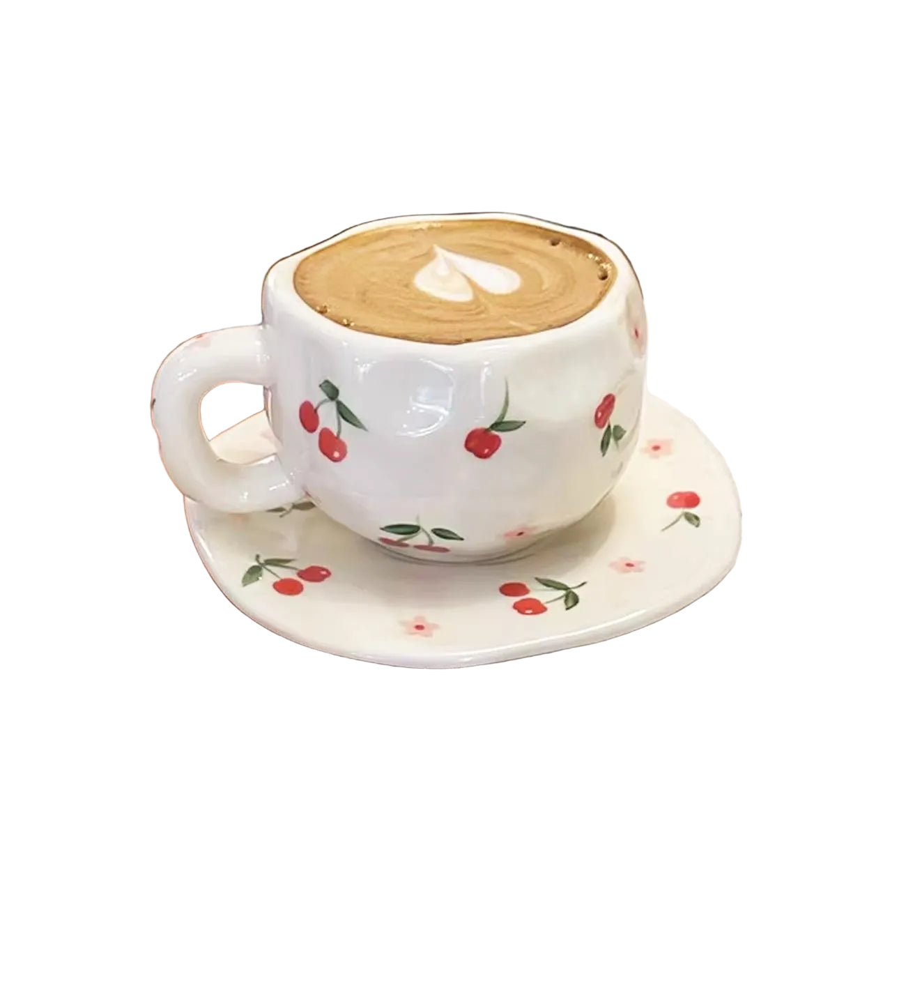 Meyve Desenli 3D Seramik Kupa Mug