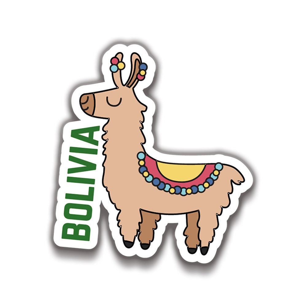 Bolivia 7x6 cm Sticker